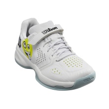 Wilson Tennis Shoes Kaos Emo Velcro Allcourt 2024 white/yellow toddlers